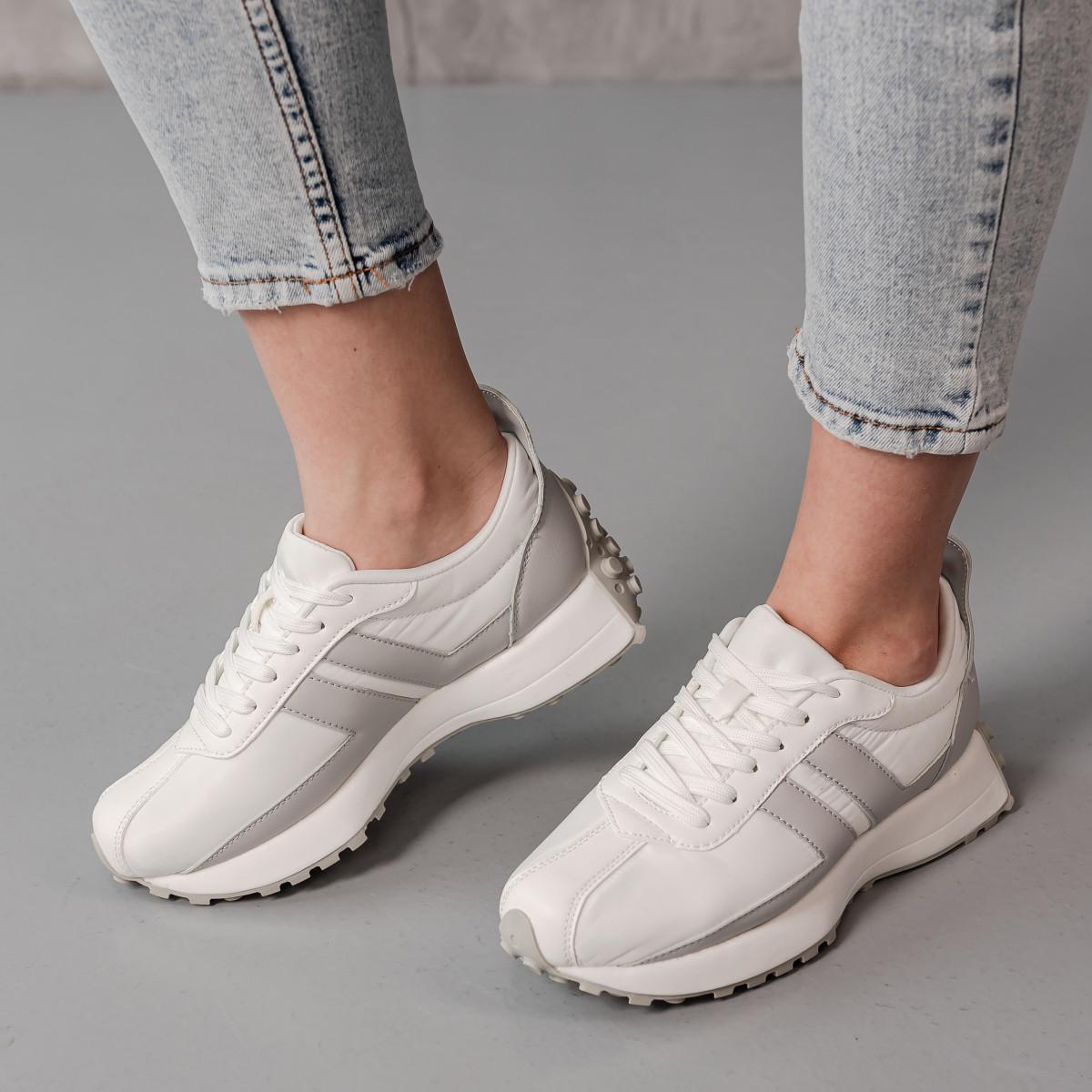 Кроссовки женские Fashion Sophia 3950 р. 40 25,5 см Серый (10424850)