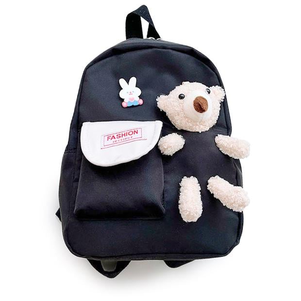 Дошкільний рюкзак Evo-kids Small-Bear Чорний