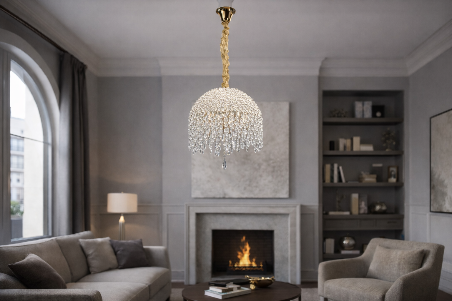 Люстра Grand Lumière на 6 ламп Е14 (2098/600)