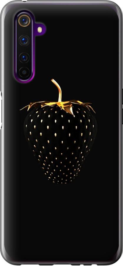Чехол на Realme 6 Pro Черная клубника (3585t-1893-42517)