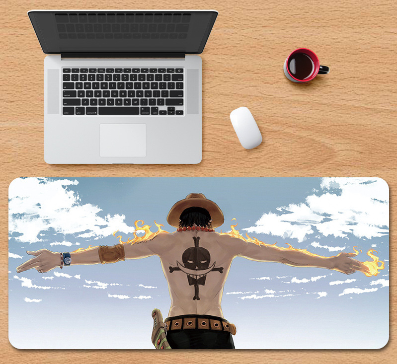 Килимок для мишки з принтом Аніме One piece 800х300х3 мм (2063342363)