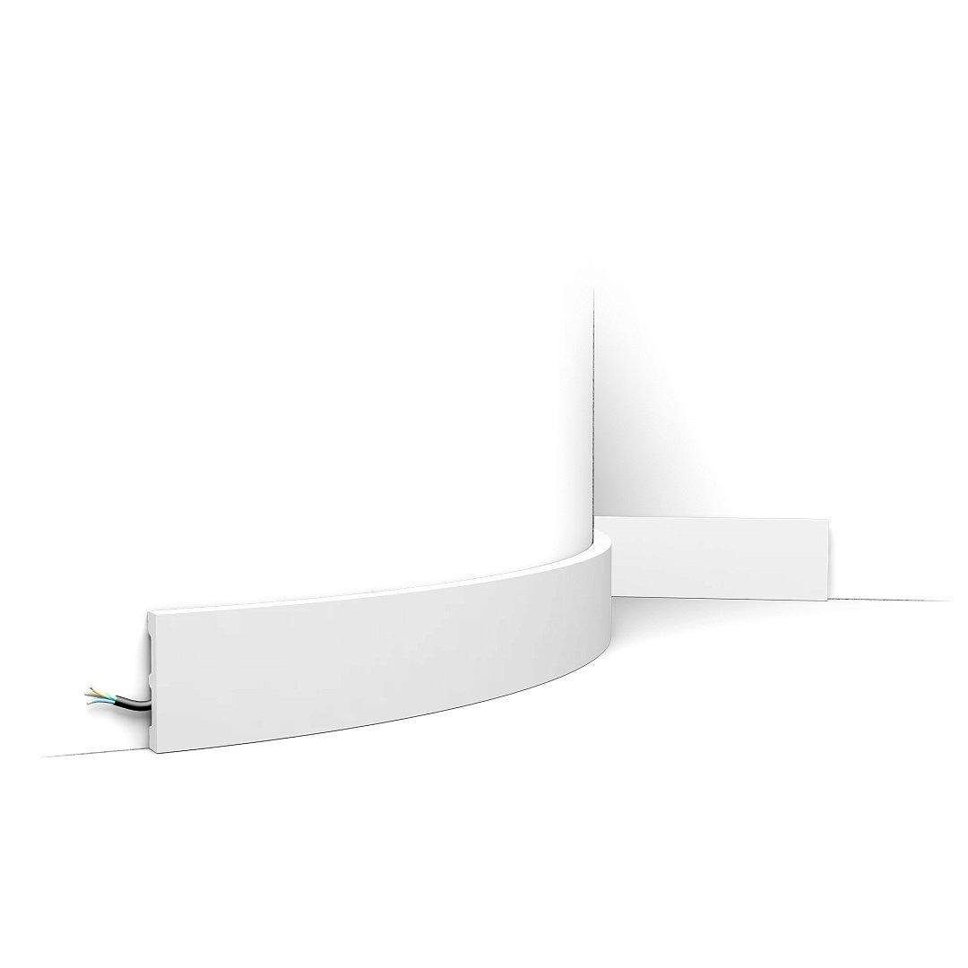 Плинтус дюрополимерный Orac SX157 гибкий 66х13х2000 мм (29284918)