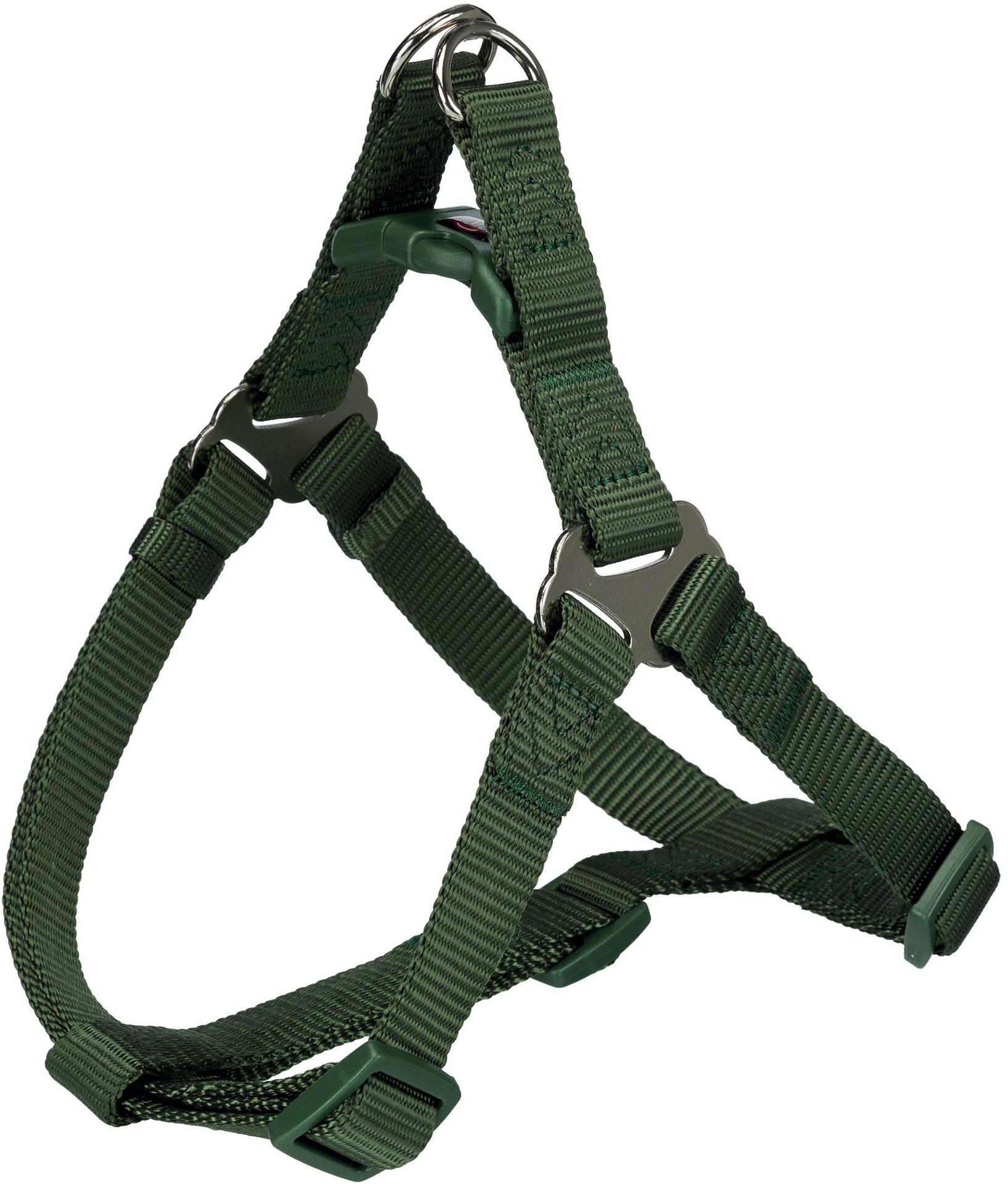 Шлея Trixie 1111150858 Premium One Touch L 65-80 см 25 мм Оливковый (4053032019379)