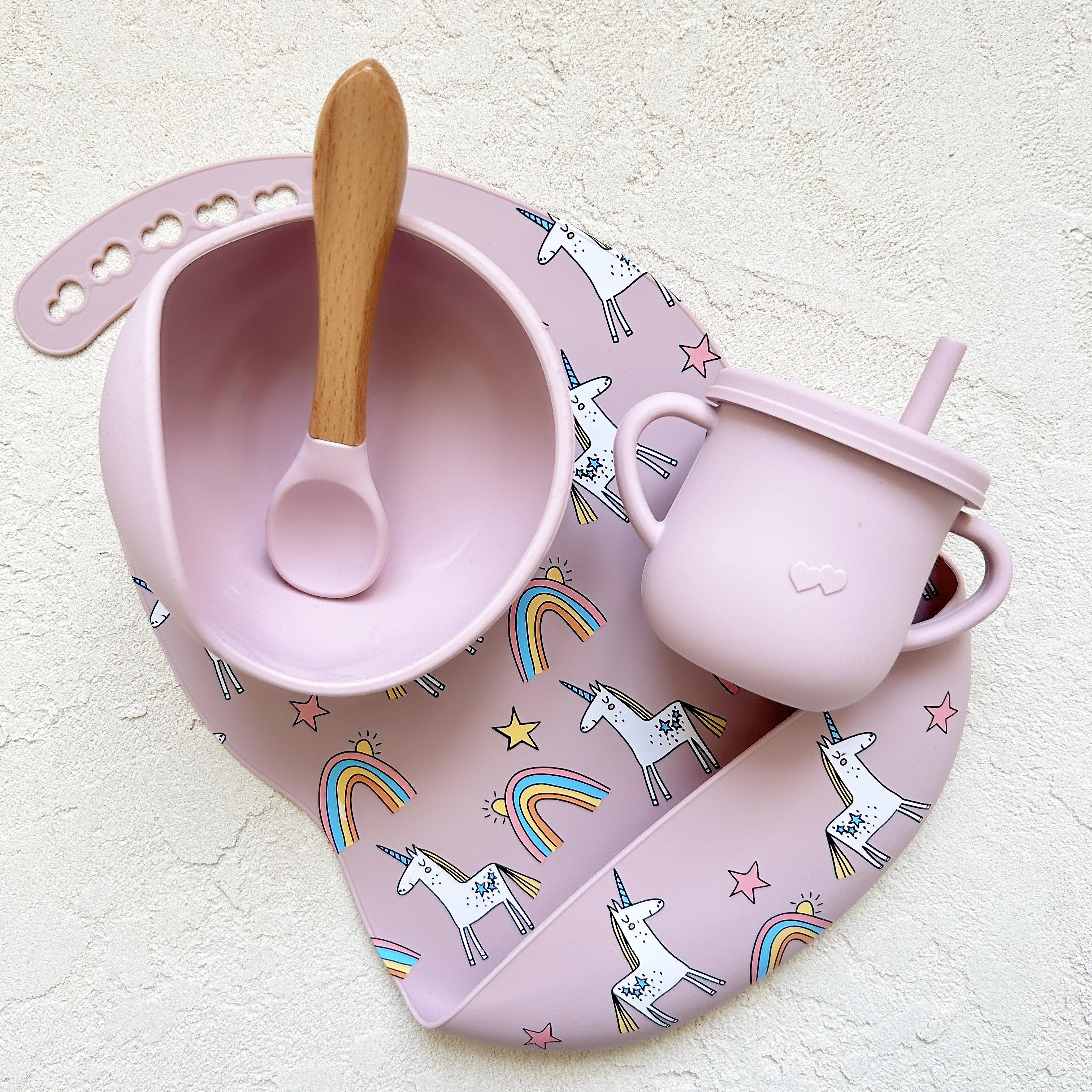 Дитячий посуд для годування img_e0589 Y26 Рожевий (65675)