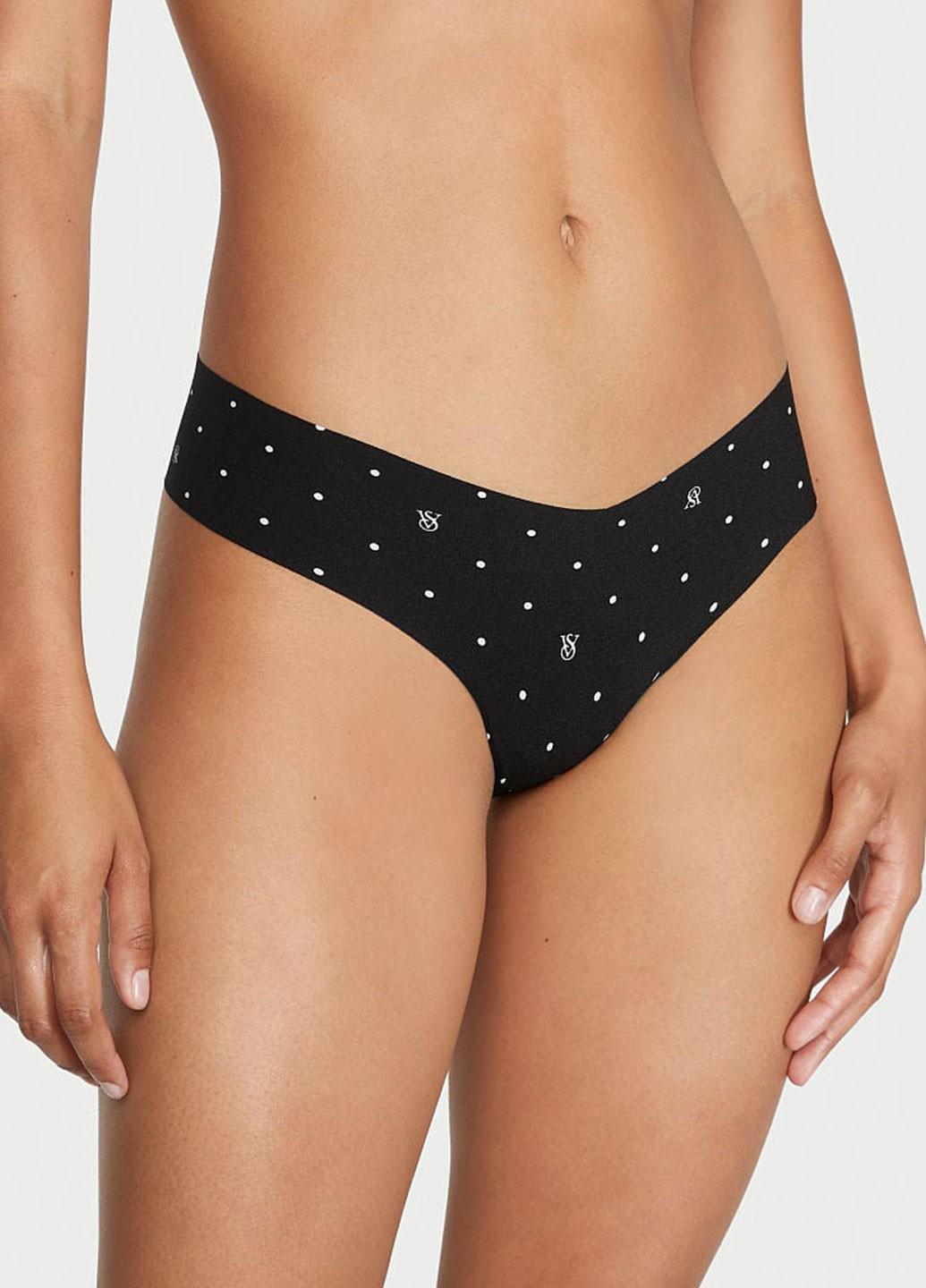 Женские трусы Victoria's Secret 356000177704QNJL L Черный (71291570)