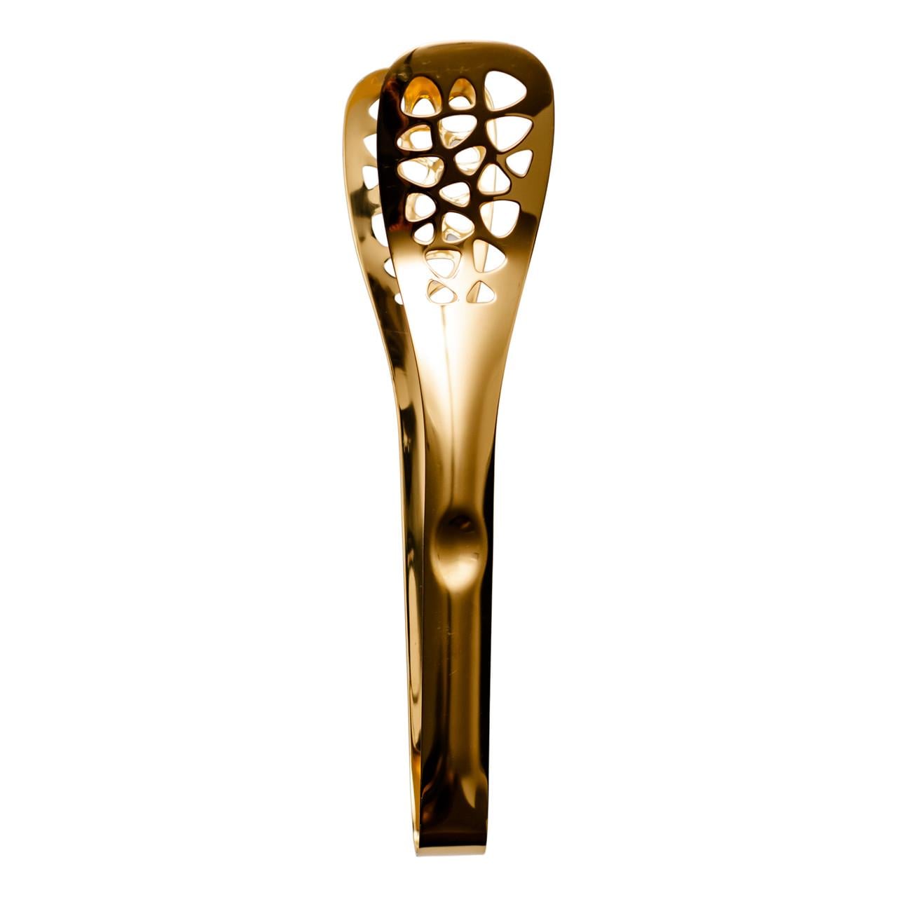 Щипцы кухонные металлические 25x5 см для мяса/рыбы/гриля Золотистый (HP-8-64)