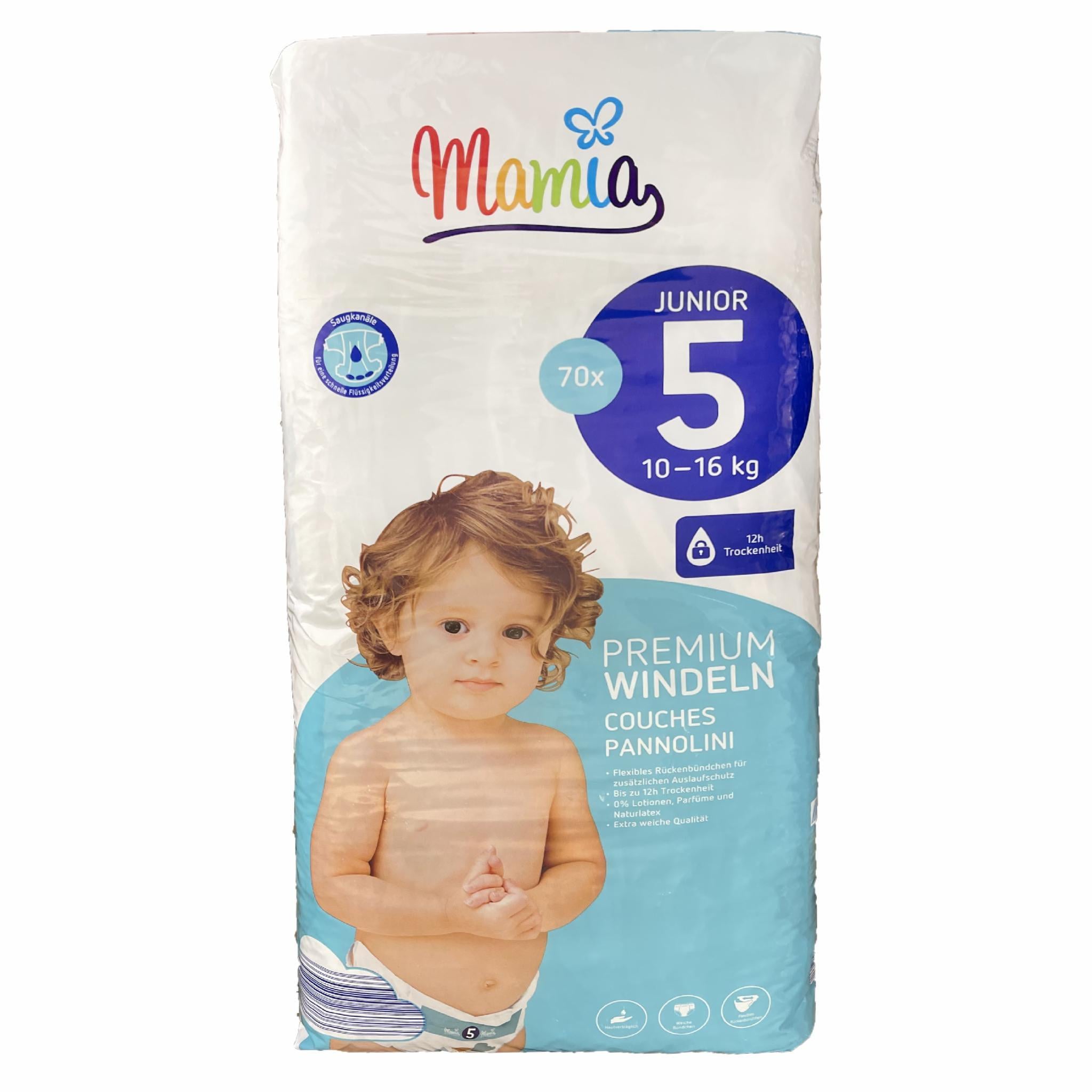 Подгузники детские Mamia Premium 5 Junior 10-16 кг 70 шт. (661785e0e08fd45c1f5c562a) Подгузники детские Mamia Premium 5 Junior 10-16 кг 70 шт. (661785e0e08fd45c1f5c562a)