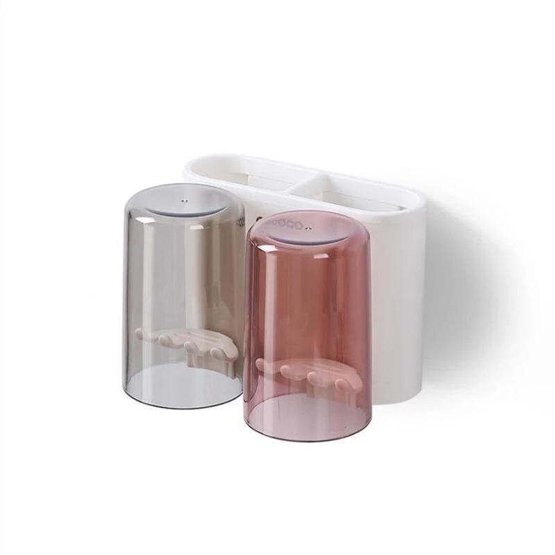 Тримач для зубних щіток настінний ECOCO з двома стаканами (25763783)