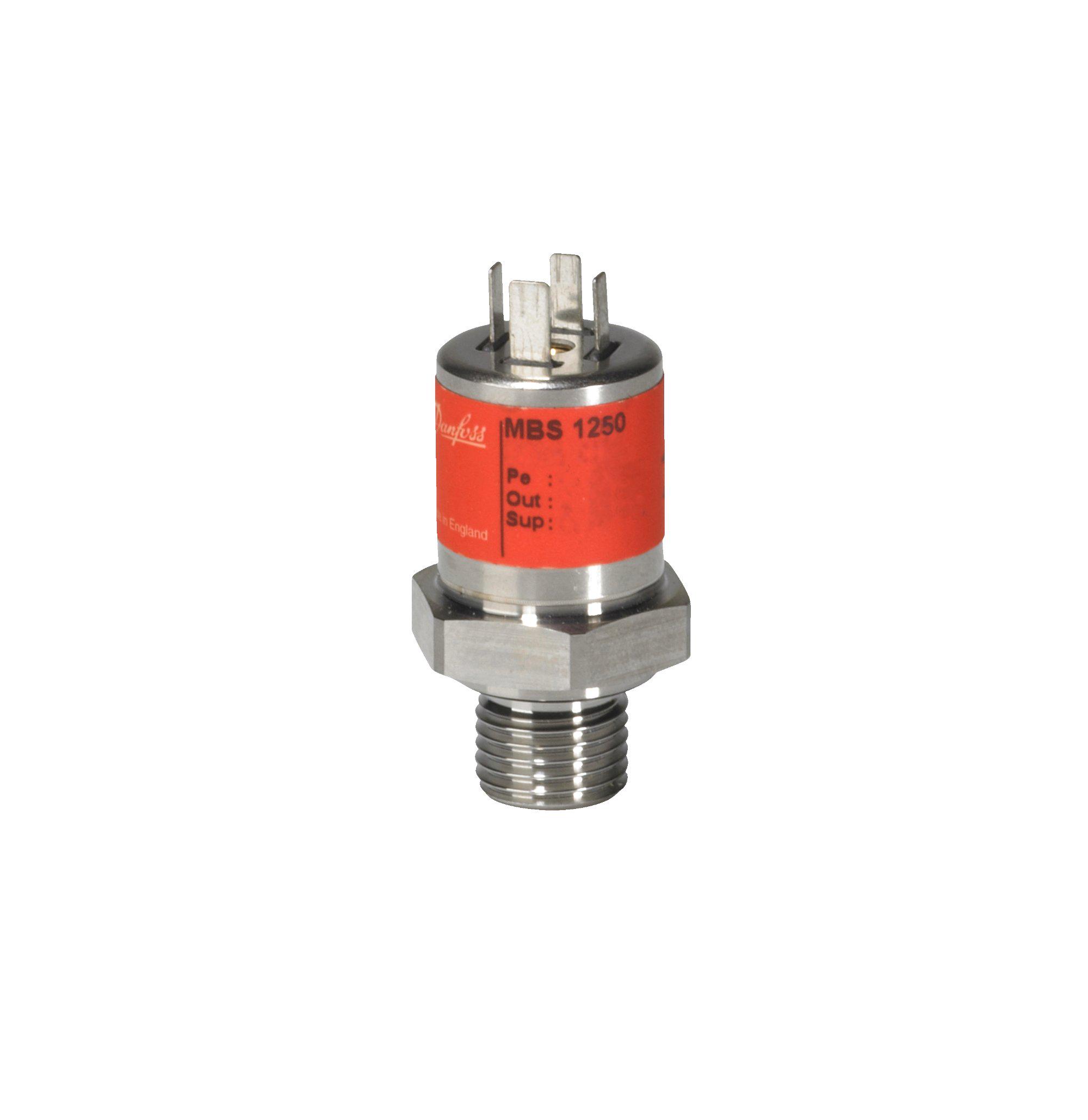 Перетворювач датчик тиску Danfoss MBS 1250 1/4" 0-10 бар 4-20 мА (063G1218)