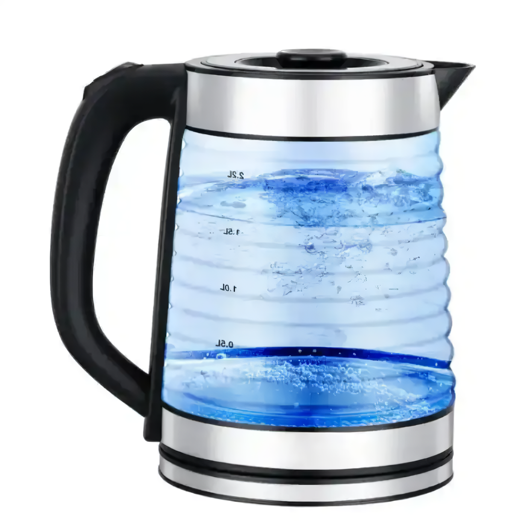 Чайник электрический Zepline стеклянный 2,2 л 2200 Вт (10281) - фото 2