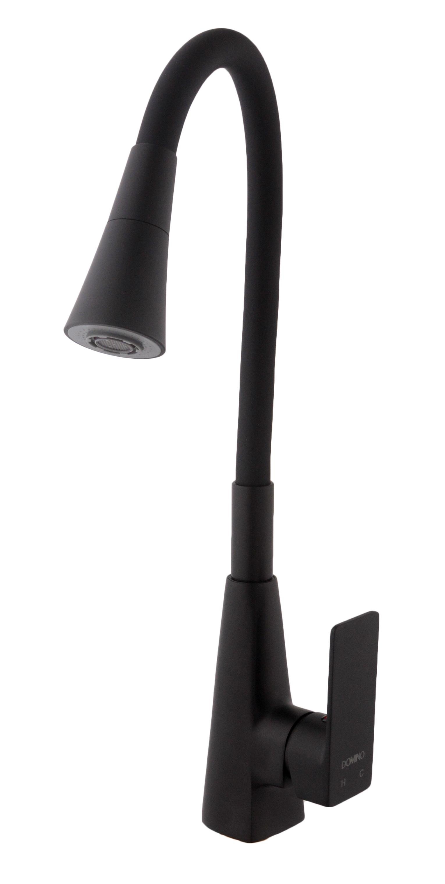 Смеситель для кухни DOMINO Dionis DDD-203SM-BB с гибким изливом - фото 5