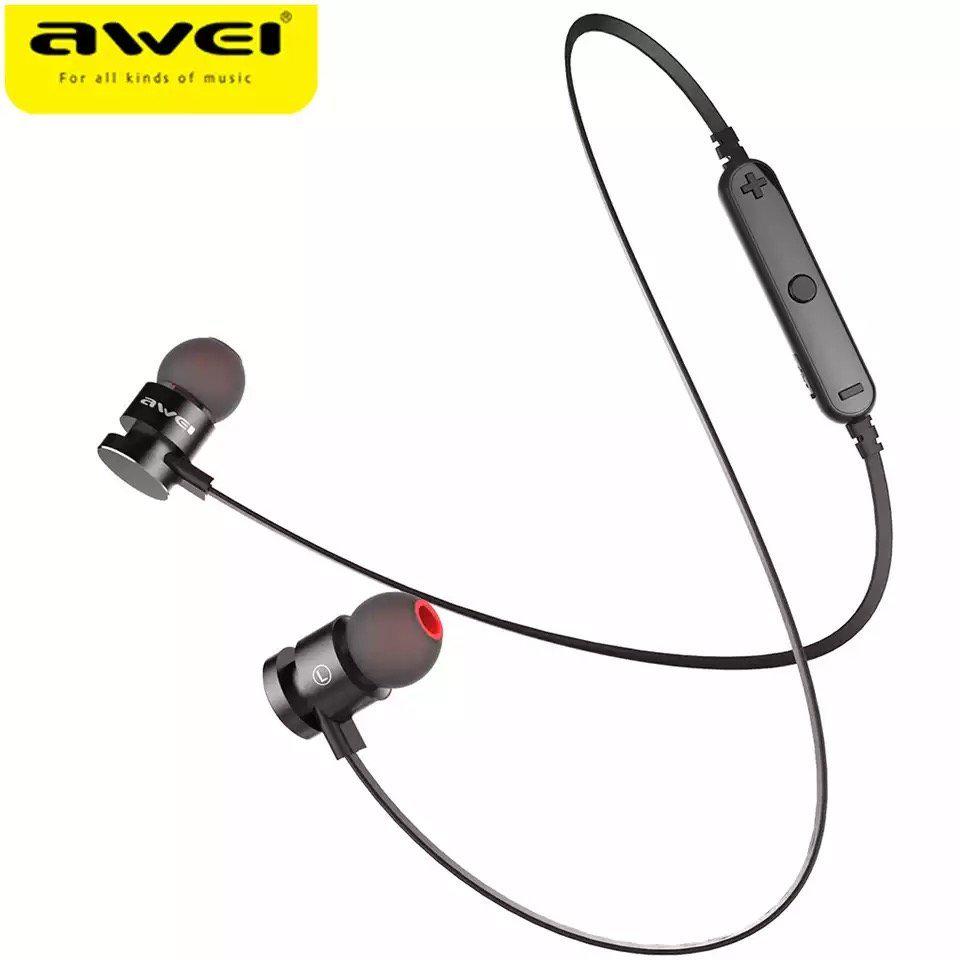 Наушники AWEI T11 Bluetooth Черный (10416769) - фото 2