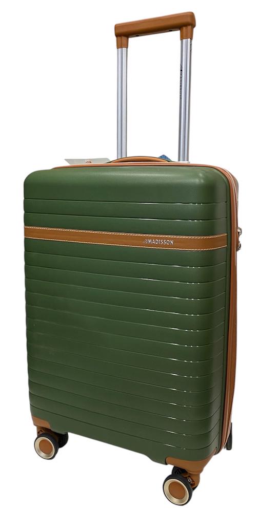 Чемодан компактный Madisson Snowball 63703 полипропилен Зеленый