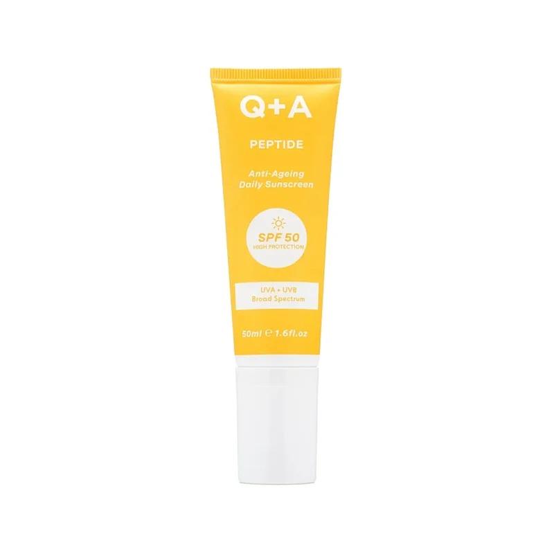 Крем для обличчя Q+A Peptide Anti-Ageing Daily Sunscreen антивіковий сонцезахисний 50 мл
