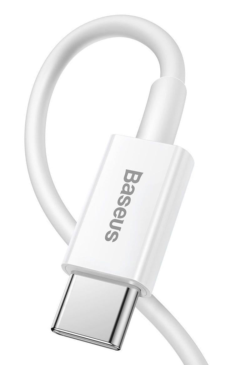 Кабель для зарядки смартфона Baseus Type-C-Lightning 20 Вт 1 м Білий (CATLYS-A02) - фото 3