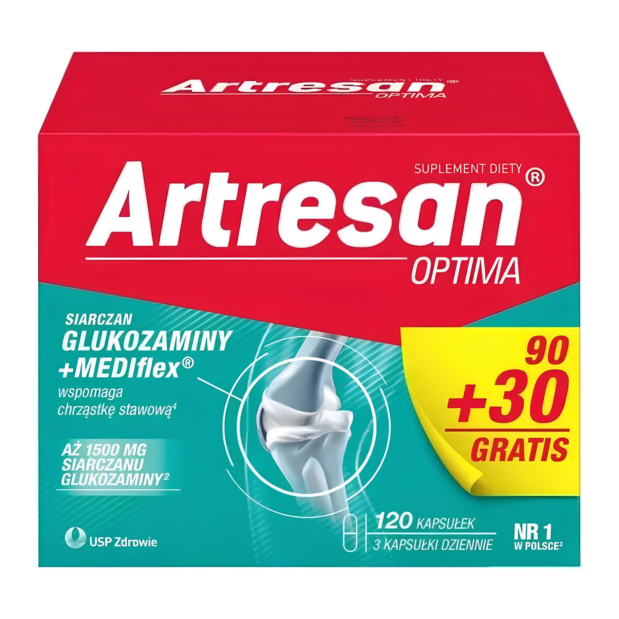 Капсулы Artresan OPTIMA 90 шт.+30 шт. (17724735)