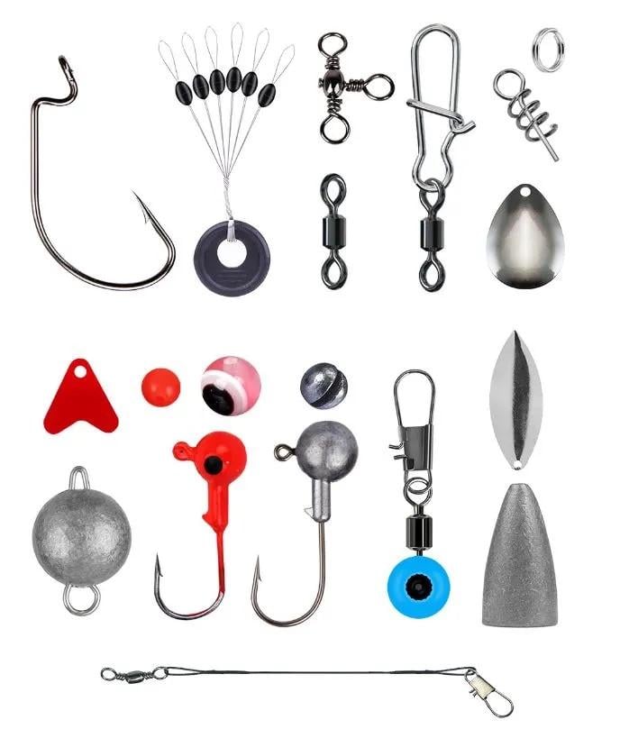 Набор рыболовных снастей для пресноводных рыб 206 шт. - фото 5