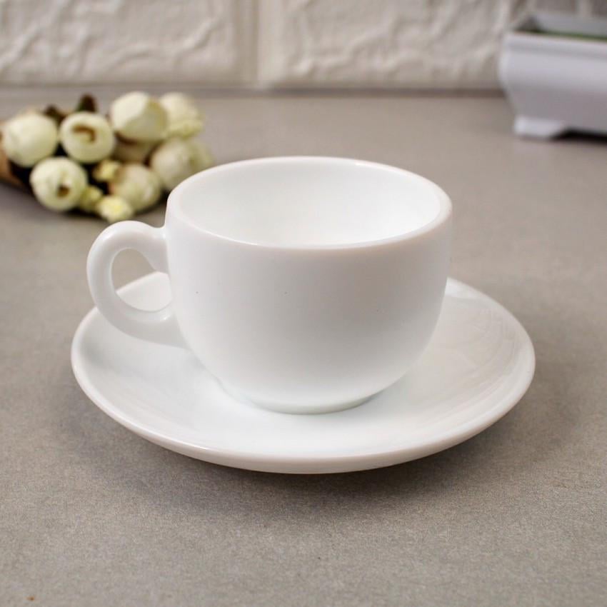 Сервиз кофейный Luminarc Essence P3404 LUM 90 мл 12 пр. White (1556538398) - фото 4 Сервиз кофейный Luminarc Essence P3404 LUM 90 мл 12 пр. White (1556538398) - фото 4