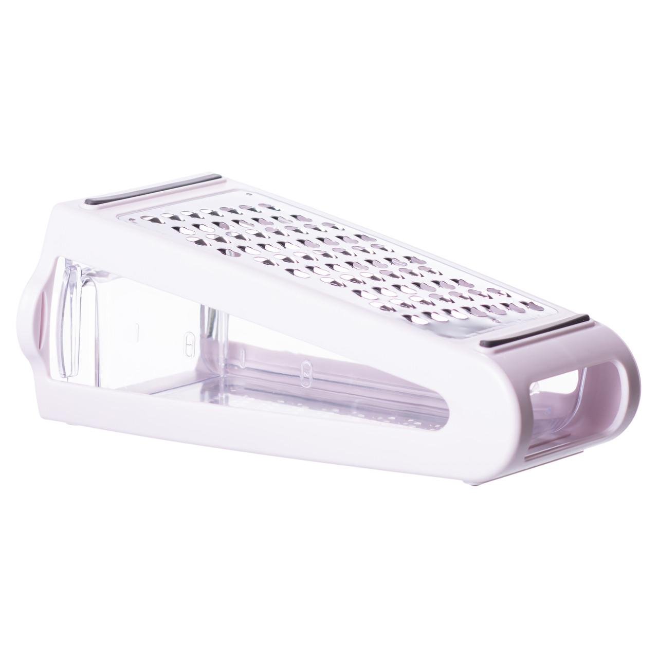 Терка двусторонняя с пластиковым контейнером 11х8х22 см (HP-8-4) - фото 5 Терка двусторонняя с пластиковым контейнером 11х8х22 см (HP-8-4) - фото 5