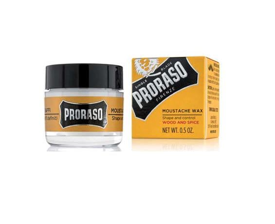 Воск для усов Proraso Moustache Wax Wood&Spice 400761 15 мл