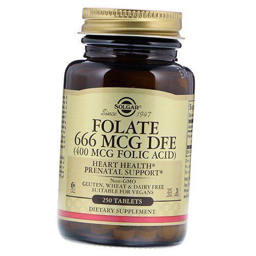 Кислота фолат фолиевая Folic Acid 400 100 таблеток (36313140)