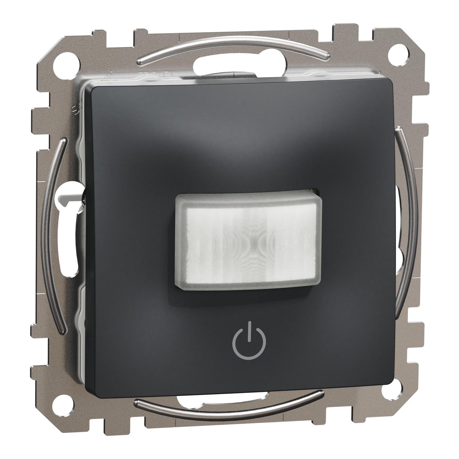 Датчик движения с выключателем Schneider Electric Sedna Design&Element 10A ABS-UV Черный (SDD114504)