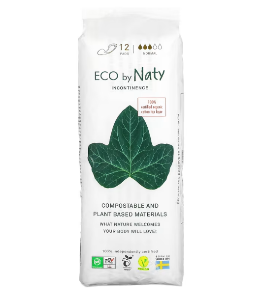 Прокладки органічні Eco by Naty урологічні 12 шт. • Краща ціна в Києві ...