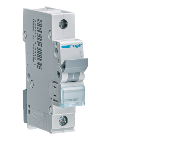Выключатель автоматический Hager 6кА 1p C-40A (27384534)