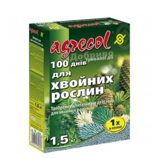Удобрение Agrecol 100 дней для хвои 1,5 кг ТД Гекса-Украина 04-01-151 (IR01671)