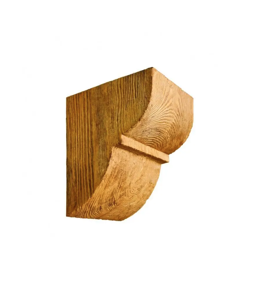 Консоль балки полиуретановая DECOWOOD Модерн ED 015 classic 19х17 Светлый (2355851671)