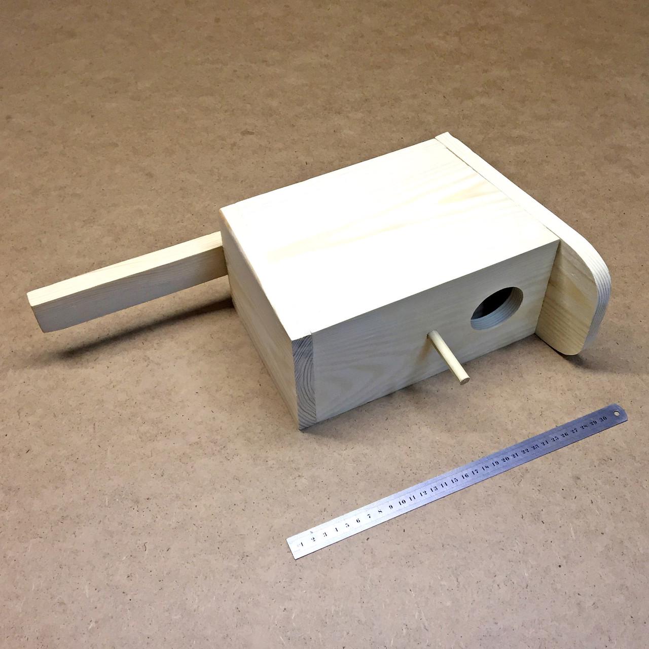 Шпаківня садова з дерева Жайворонок (СКВ-001200) - фото 3 Шпаківня садова з дерева Жайворонок (СКВ-001200) - фото 3