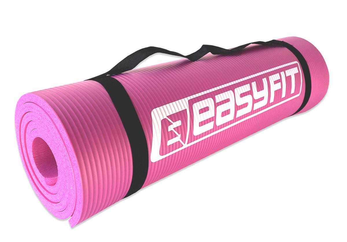 Килимок для фітнесу та йоги EasyFit NBR 10 мм Рожевий (EF-1919-P) - фото 2 Килимок для фітнесу та йоги EasyFit NBR 10 мм Рожевий (EF-1919-P) - фото 2