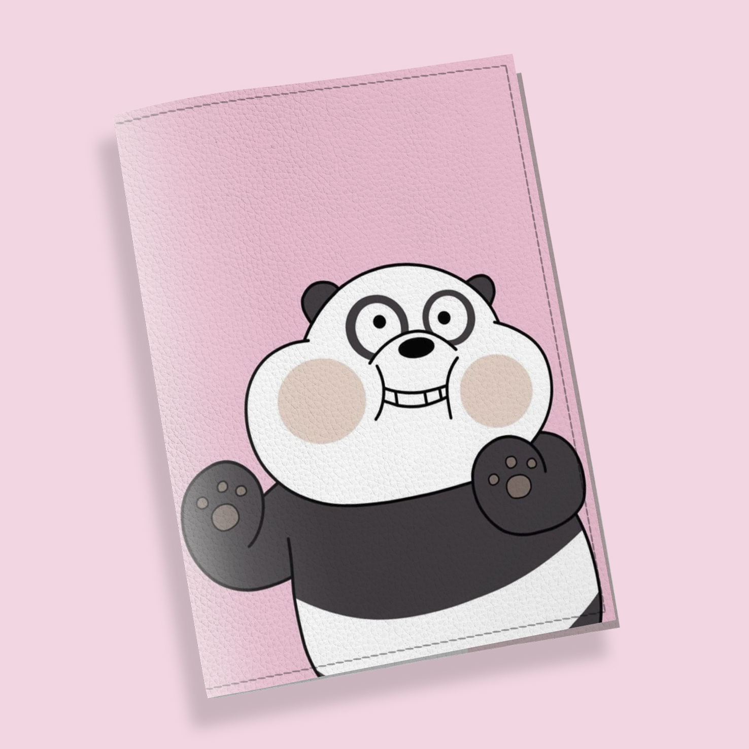 Обложка на паспорт The cover Bare Bear 9,6x13,3 см (903007)