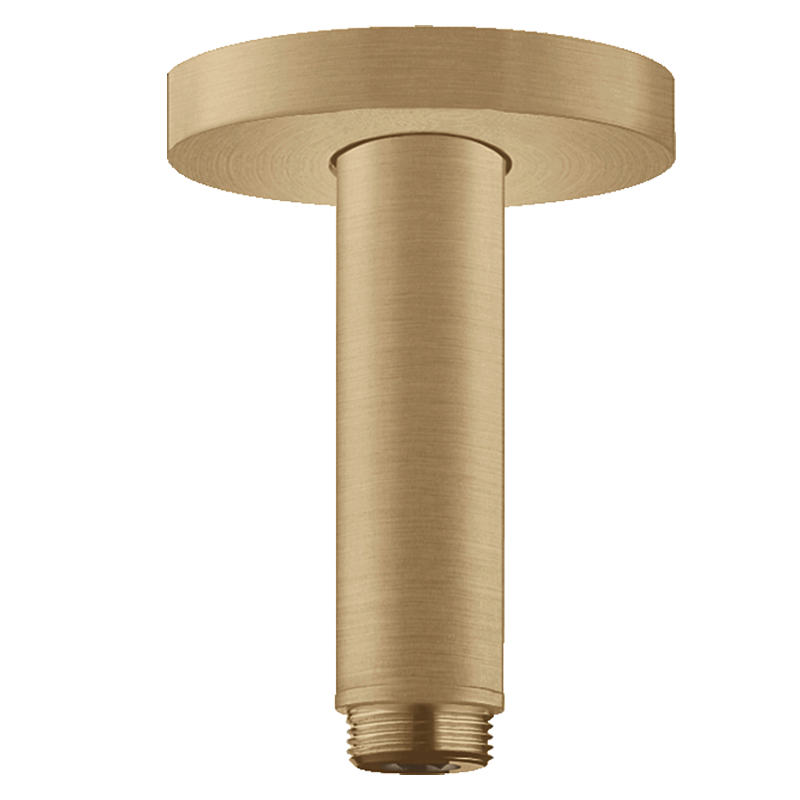 Держатель верхнего потолочного душа Hansgrohe S 100 мм Бронза матовая (27393140)