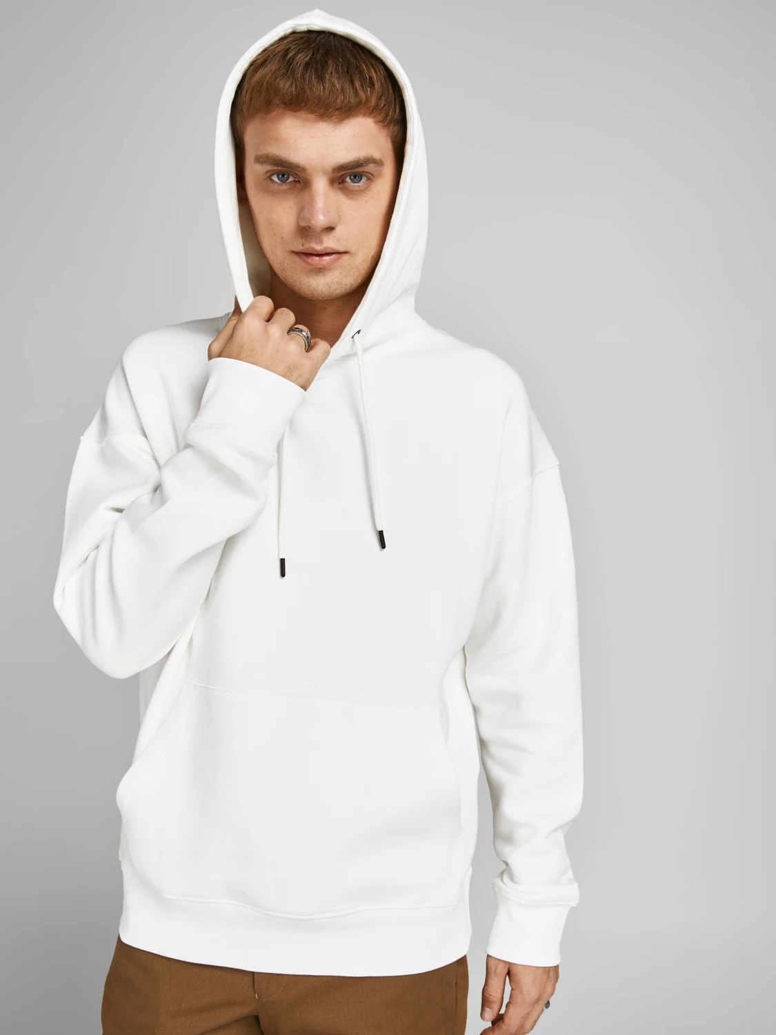 Худі Jack & Jones Estar Basic Білий L (21341145) - фото 6