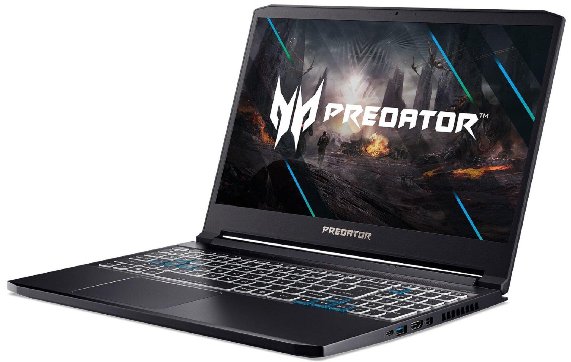 Ноутбук Acer Predator Triton 300 PT315-53 15,6" IPS 165Hz I7-11800H 16 Gb RAM 1TB SSD GeForce RTX 3080 Windows 10 Home (NHQDTEP006) - фото 6 Ноутбук Acer Predator Triton 300 PT315-53 15,6" IPS 165Hz I7-11800H 16 Gb RAM 1TB SSD GeForce RTX 3080 Windows 10 Home (NHQDTEP006) - фото 6