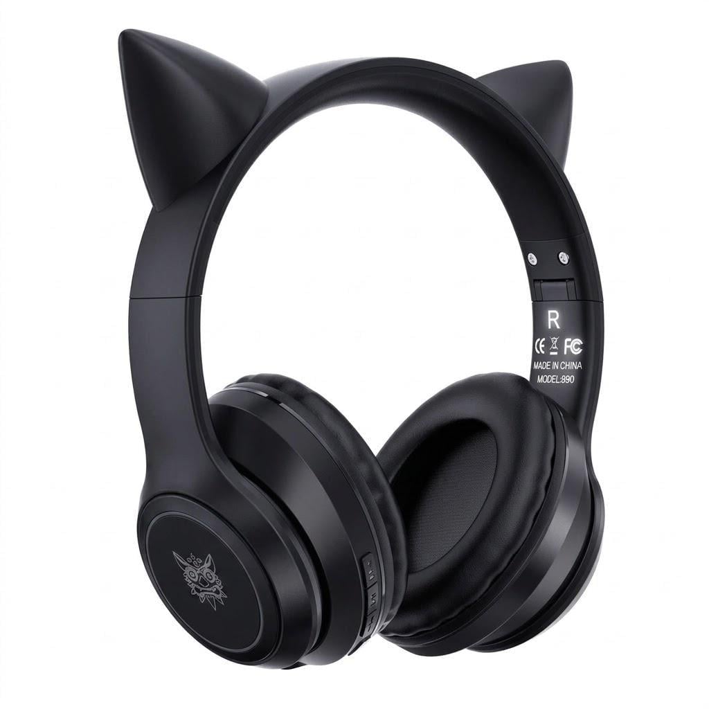 Гарнітура бездротова ігрова Onikuma B90 RGB Gaming Headset з котячими вушками (34616357) Гарнітура бездротова ігрова Onikuma B90 RGB Gaming Headset з котячими вушками (34616357)