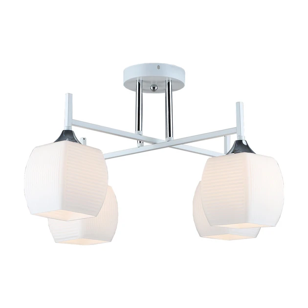 Люстра декоративная на 4 плафона Белый (195457/4)