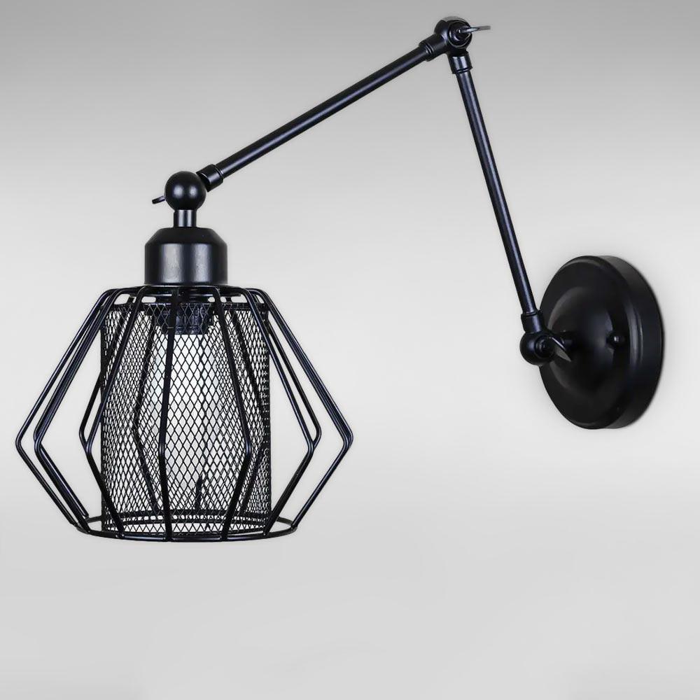 Світильник настінний Light House LS-18593F-1W BK Чорний