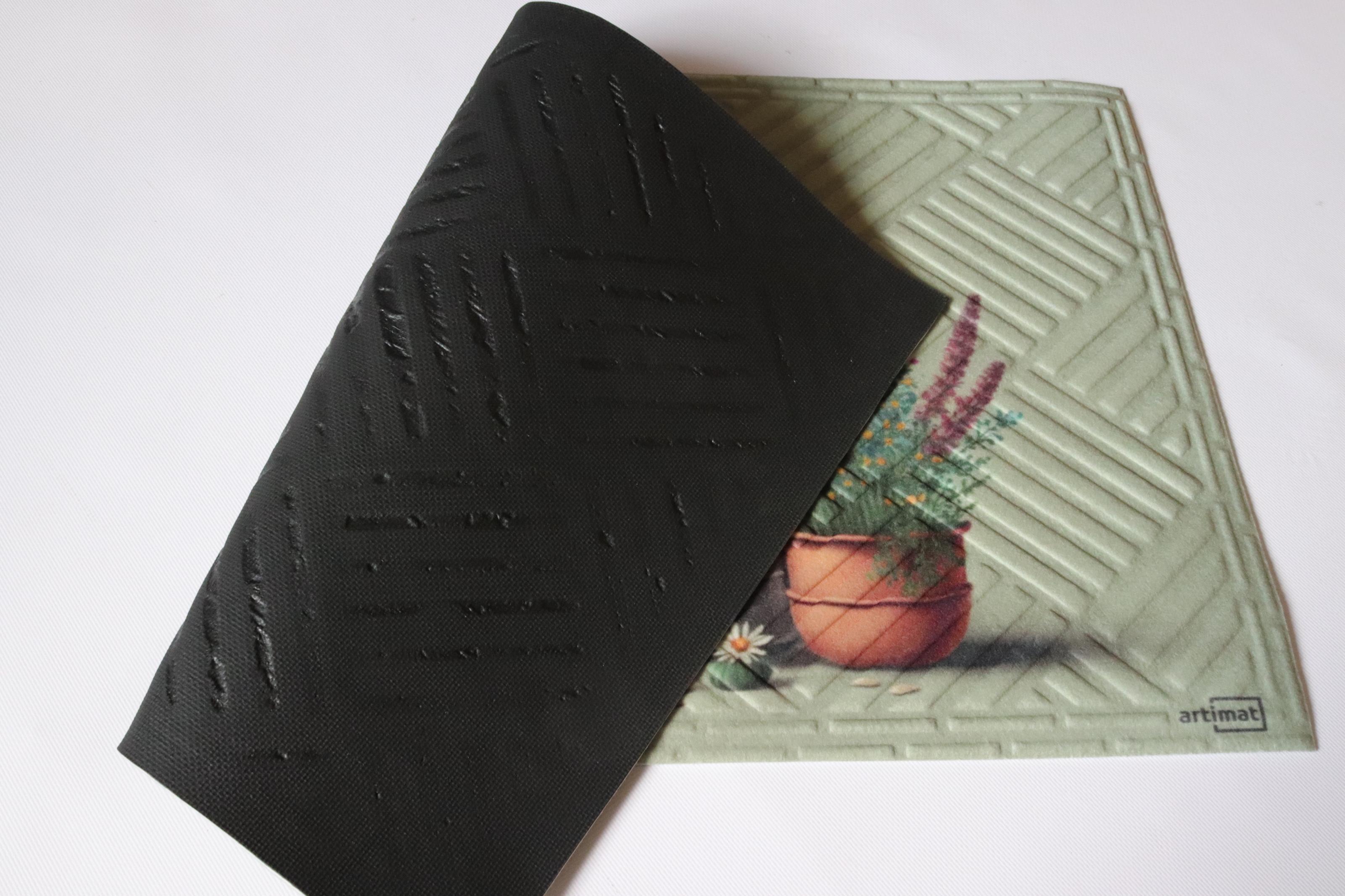 Коврик входной ARTIMAT на резиновой основе с принтом 45x75 см (к-602238) - фото 4 Коврик входной ARTIMAT на резиновой основе с принтом 45x75 см (к-602238) - фото 4