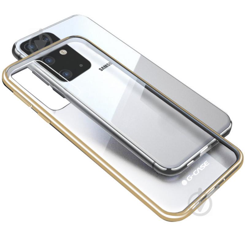 TPU чохол G-Case Shiny Series для Samsung Galaxy S20 Ultra Золотий (872618)