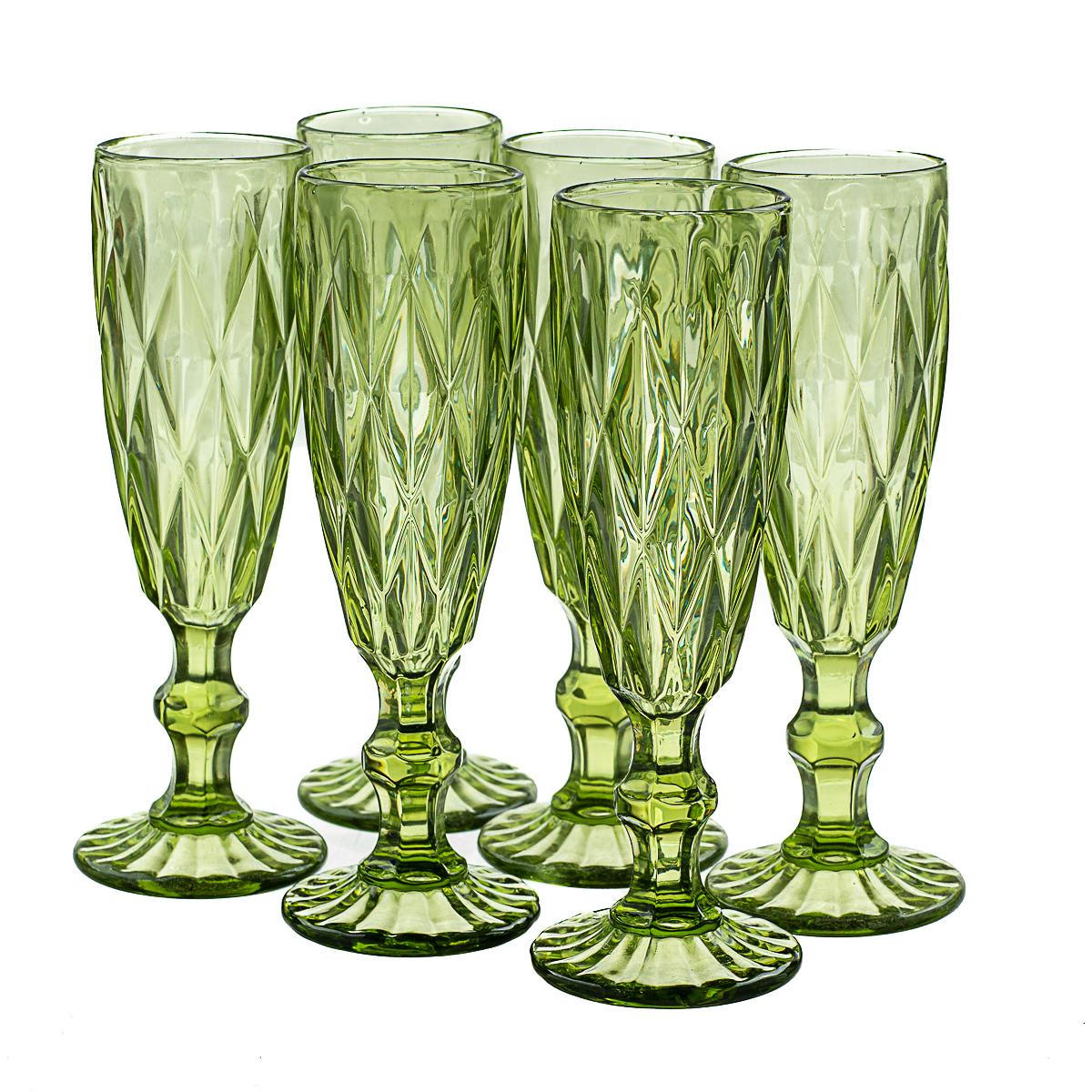 Комплект бокалов для шампанского Elisey Турмалин 6 шт. (8428-012) - фото 2 Комплект бокалов для шампанского Elisey Турмалин 6 шт. (8428-012) - фото 2