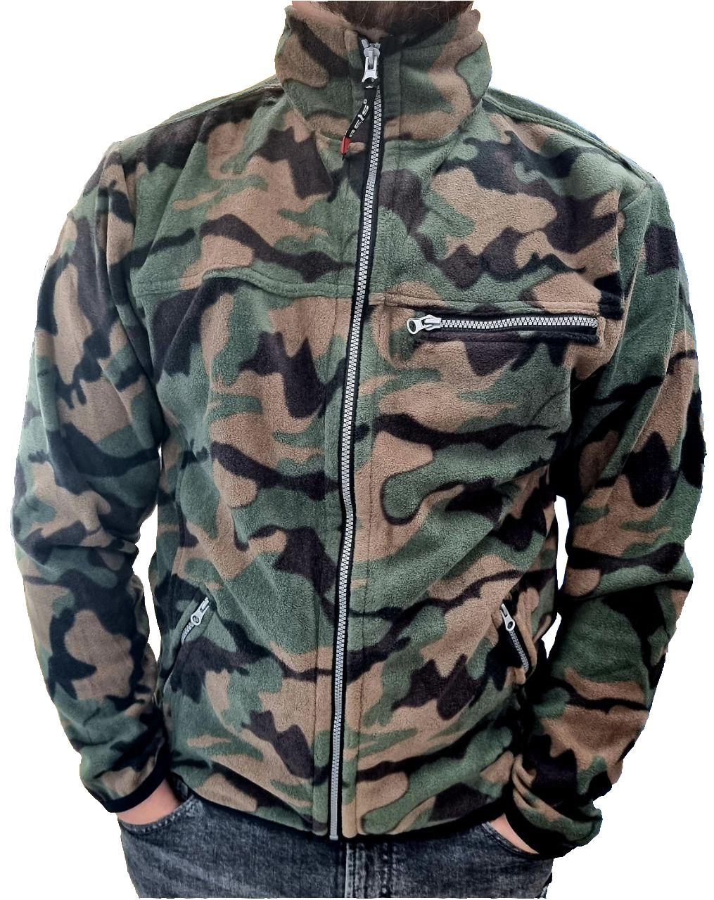 Кофта флисовая XXL Камуфляж (MR55530)