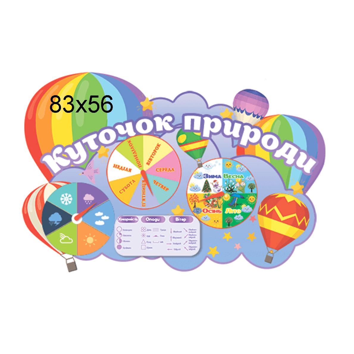 Стенд уголок природы НУШ