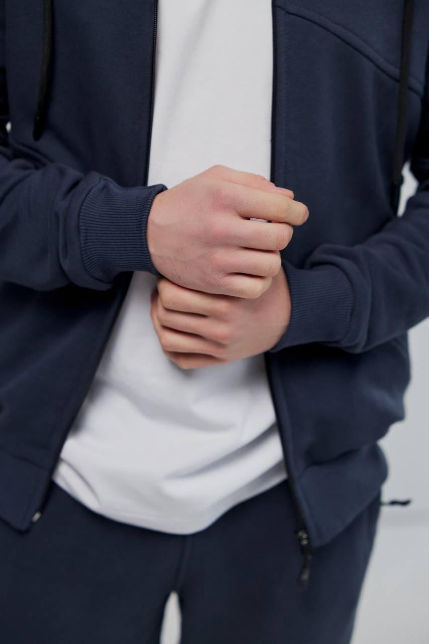 Спортивный мужской костюм М147.3 3-х нитка XL Фуме (170-1-63) - фото 3 Спортивный мужской костюм М147.3 3-х нитка XL Фуме (170-1-63) - фото 3