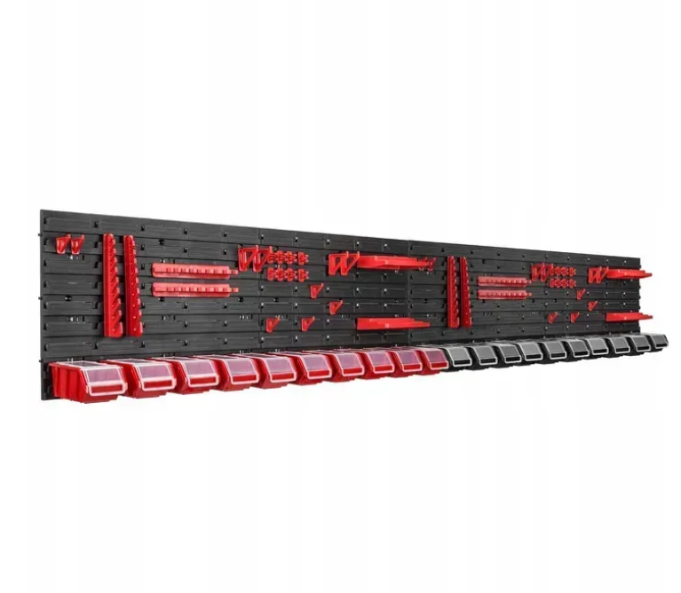 Панель для инструментов перфорированная Kistenberg 230х39 см 20 контейнеров (MIX509)