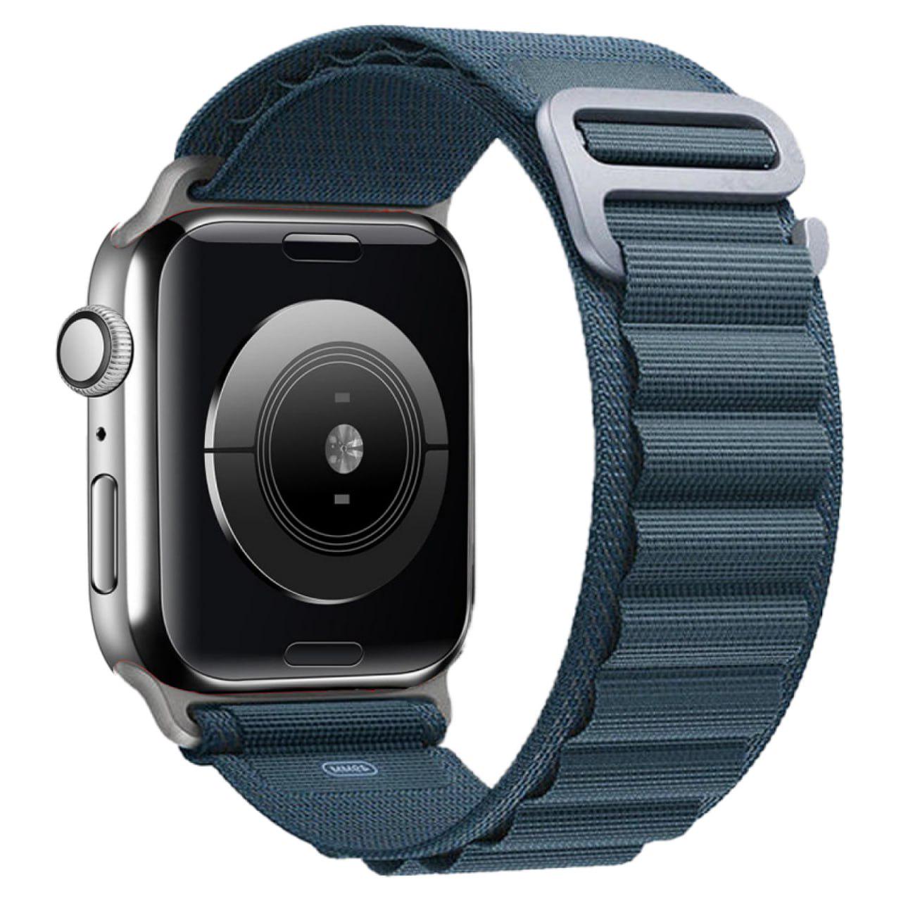 Ремінець Alpine Loop Band для Apple Watch 45 мм Dark Blue/Blue (13754160)