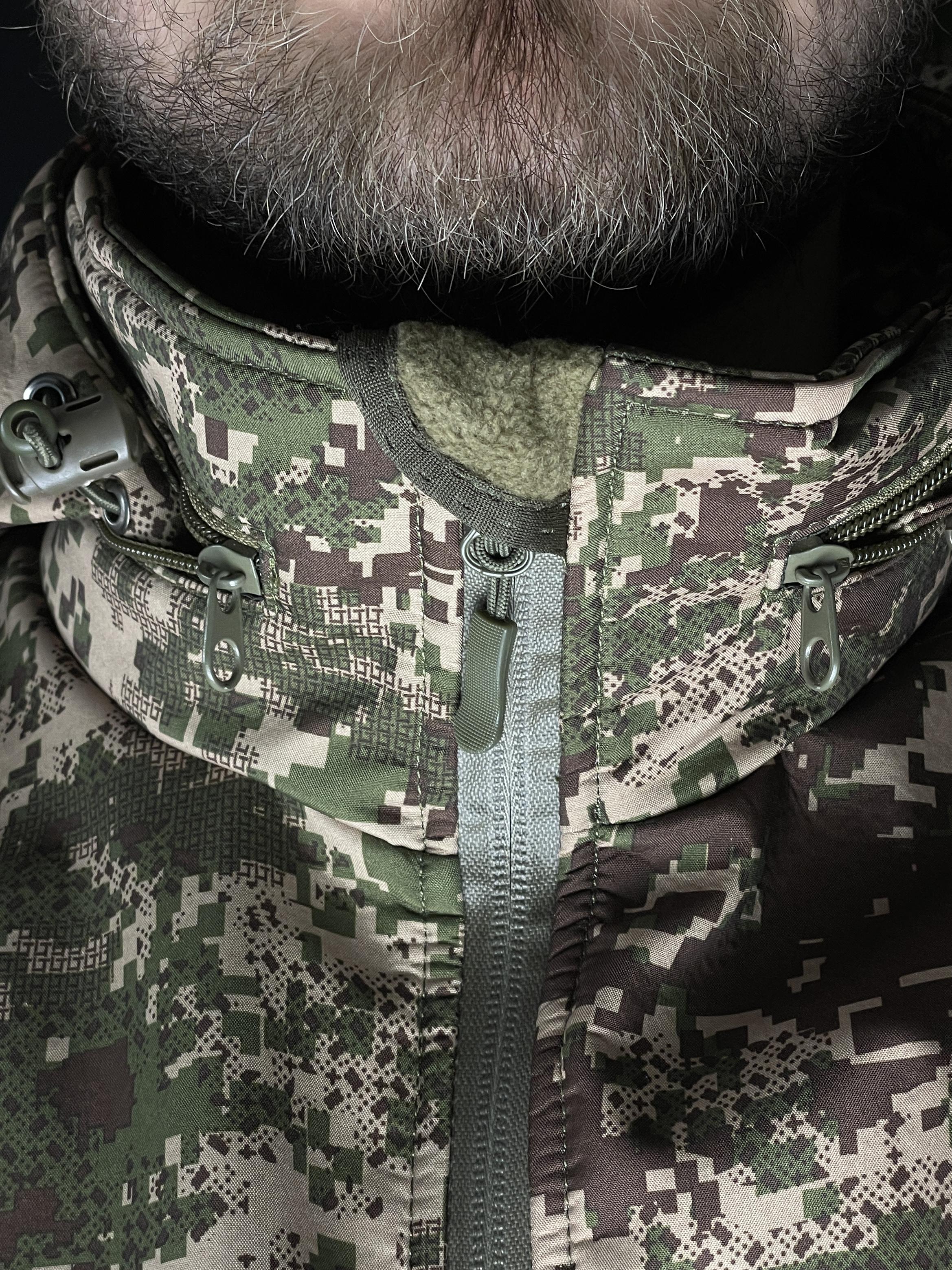 Військова куртка COOPERR Soft Shell III з прихованим капюшоном XL Хижак (KUR-10.2.XL) - фото 10 Військова куртка COOPERR Soft Shell III з прихованим капюшоном XL Хижак (KUR-10.2.XL) - фото 10