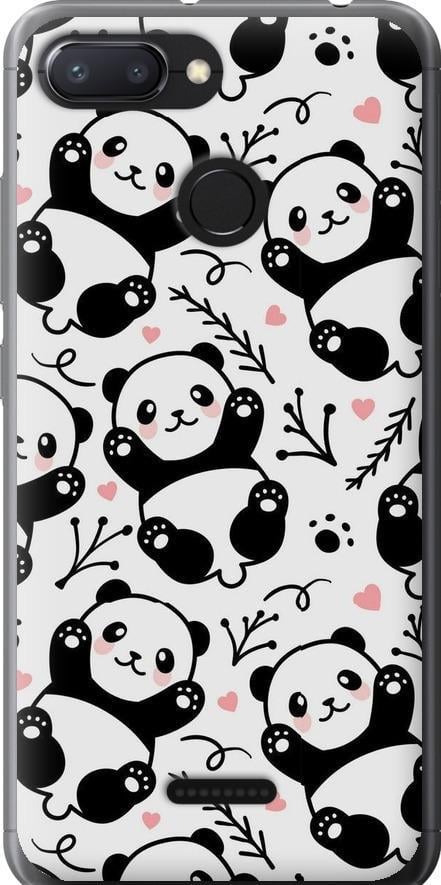 Чохол на Xiaomi Redmi 6 Панди (4318u-1521-42517)