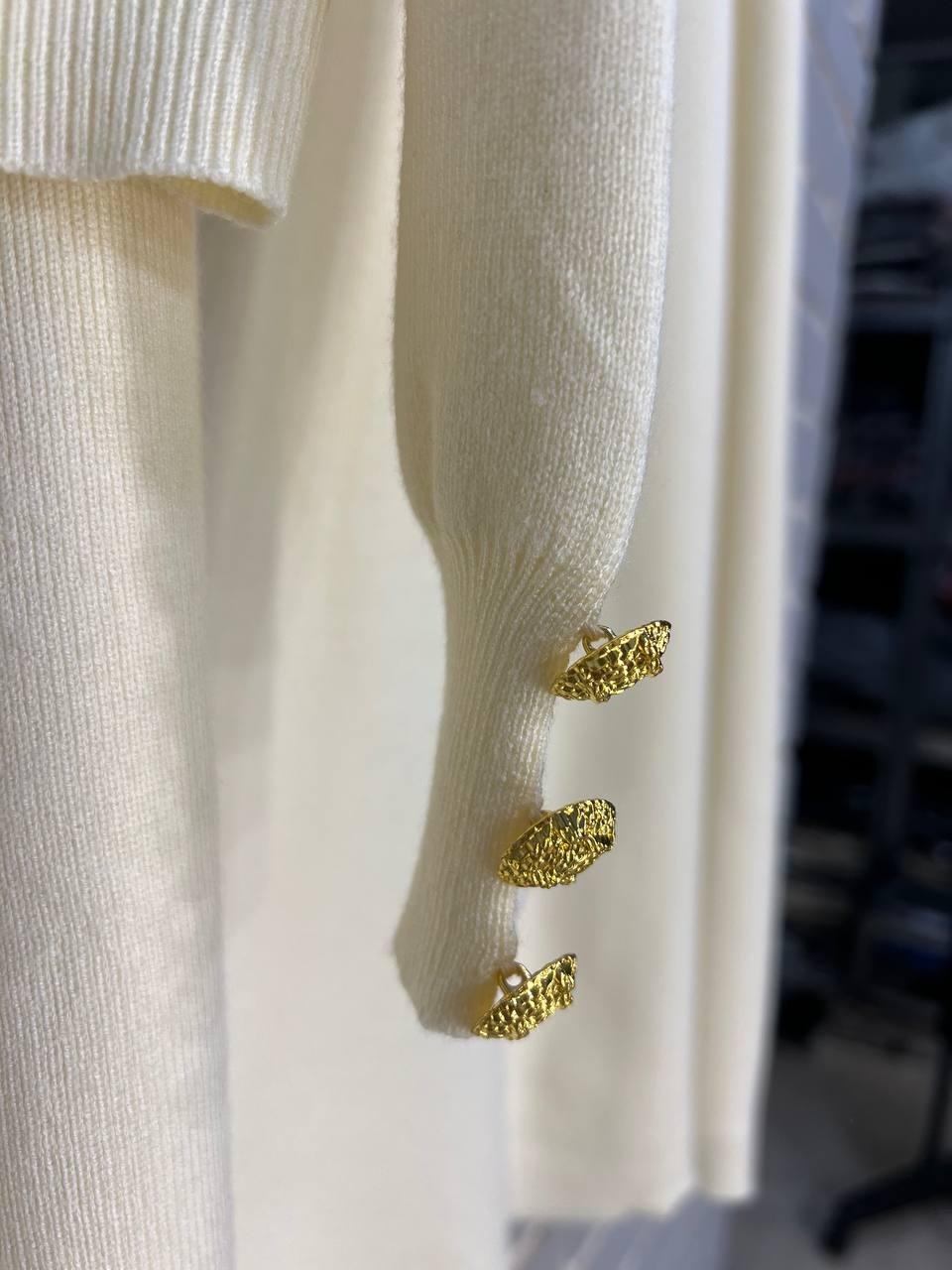 Костюм женский De Red 8966 кардиган с юбкой OS Молочный (3179) - фото 10 Костюм женский De Red 8966 кардиган с юбкой OS Молочный (3179) - фото 10